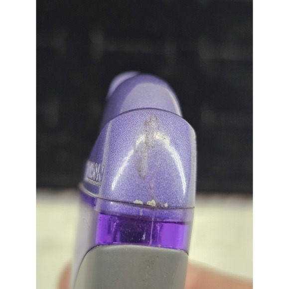 Ronson Purple Transparent Gas Lighter Classic Collectible Refillable - Picture 6 of 8